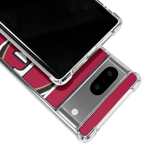 NFL San Francisco 49ers Zone Block Google Pixel 7a Clear Case